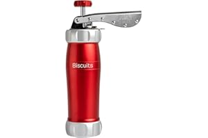 Marcato 08 01 04 Biscuits Cookie Press, Red