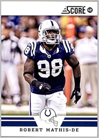 2012 Panini Score 300 Robert Mathis Indianapolis Colts