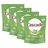 Cascade ActionPacs Dishwasher Detergent, Fresh Scent, 128 ct, Tub Refill Bags