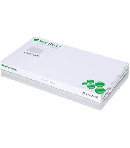 Amazon.com: Mepiform Scar Reduction Dressing 4x7inch 10x18cm 5/pk