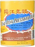 Yang Jiang Preserved Black Beans With Ginger, 1lb.