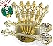 Mini Coffee Spoons Set Demitasse Espresso Spoons Set Tiny Spoons Tea Spoon Set 4.5