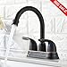 VAPSINT Commercial Two Handle Centerset Lavatory Vanity Basin Oil Rubbed Bronze Sink Bathroom Faucet
