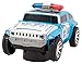Techege Toys Transforming Bump'n'Go Police Car Transformer Kids Lights and Sounds Fun Police Squad Bear