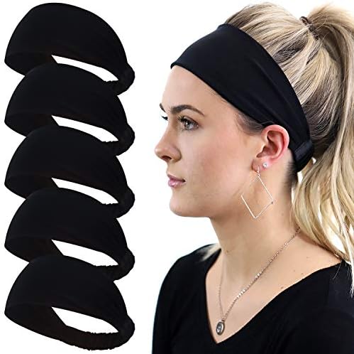 Calbeing Workout Headband for Women Men – Non Slip Sweatband – Stretchy Soft Elastic Head Band – Sports Fitness Exercise Tennis Running Gym Dance Yoga Calbeing Workout Headband for Women Men – Non Slip Sweatband – Stretchy Soft Elastic Head Band – Sports Fitness Exercise Tennis Running Gym Dance Yoga
