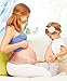 Kre8me Maternity Belt for Back Support During Pregnancy, Breathable Cotton and Spandex, One-Size-Fits-All, Nude, Hand Washable Maternity Belly Belt
