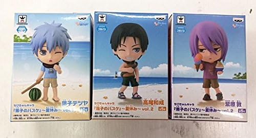 Amazon Co Jp ちびきゅんキャラ 黒子のバスケ 夏休み 3種セット 黒子テツヤ 紫原敦 高尾和成 ホビー 通販