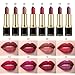 BONNIE CHOICE 6 Colors Matte Velvet Moisture Lipstick Set, Waterproof Long Lasting Matte Lip Sets for Women