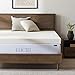 LUCID 4 Inch Ventilated Memory Foam Mattress Topper - 3-Year Warranty - Queen