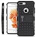 CoverON [Atomic Series] Fit iPhone 8 Plus Kickstand Case, iPhone 7 Plus Case, Hard Hybrid Tough Protective Armor Phone Cover Case for Apple iPhone 8 Plus/iPhone 7 Plus - Black