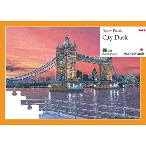 City Dusk 63 Piece Jigsaw Puzzle: Specialist Dementia / Alzheimer’s Products, Activities and Games by Active Minds