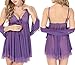 Womens Sexy Lingerie Set Lace Plus Size Babydoll Chemise Sleepwear Dress by Aoymay