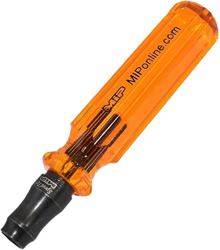 MIP 2.0mm Speed Tip Nut Driver Bit - 1/4" Hex For RC Cars, Electric Screwguns & Power Drills, Made In USA