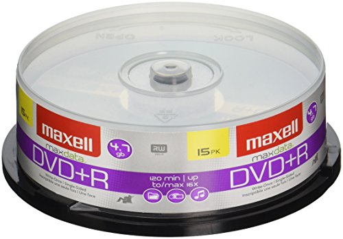 Maxell 639008 4.7Gb Dvd+R Spindle