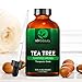 Sol Beauty® Tea Tree Oil - Large 4 oz. 100% Pure Therapeutic Grade Oil - Works With Shampoo, Soap, Face Wash, Body Wash. Also Treats Acne And Other Skin Ailments - 4 oz