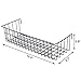 Kaforise Hanging Basket for Wire Wall Grid Panel, Multi-Function Wall Storage and Display Basket, Size 15.4