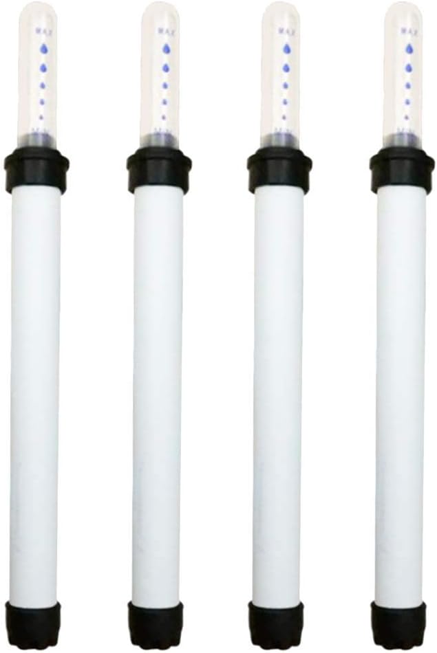 Tenlacum Set of 4 Water Level Indicator, Soil Moisture Sensor for Potted Plants, Indoor and Outdoor Use - 20cm/ 7.87inch