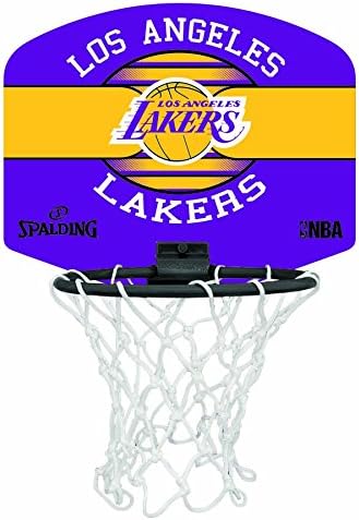 Spalding NBA Miniboard LA Lakers 77-656Z Minicanasta, Unisex ...