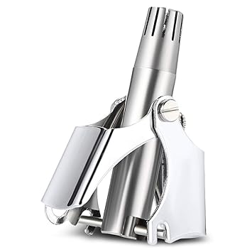 Amazon Com Manual Trimming Nose Hair Machine Stainless Steel Body