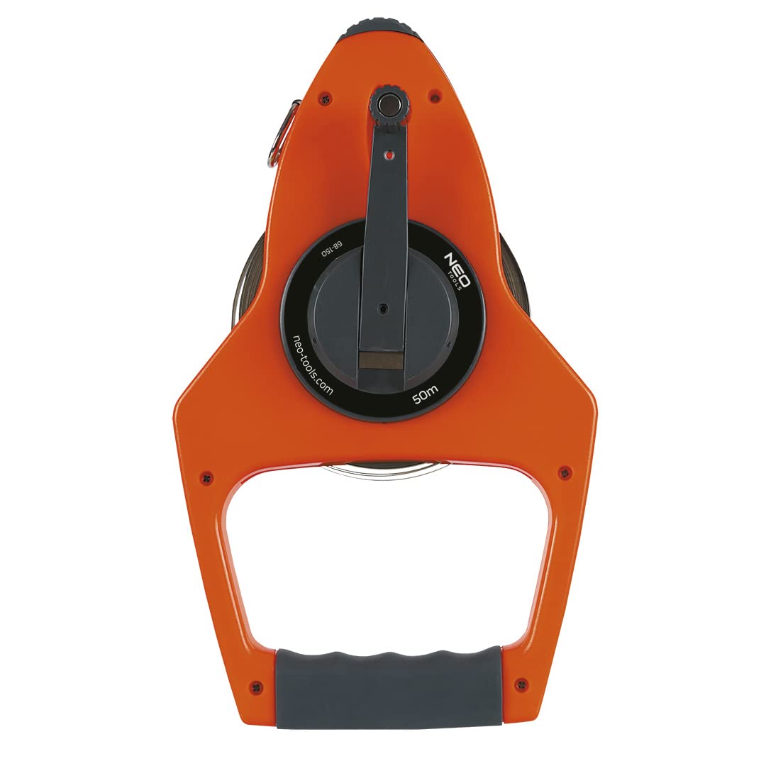 NEO 68-150 50 m x 13 mm Nylon Coated Measuring Tape Steel