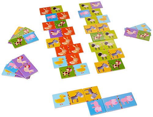 DJECO - Domino Farm Educational Game for Kids