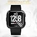 LK [6 Pack] Screen Protector for Fitbit Versa/Versa Lite Edition, Smartwatch [Full Coverage] [Anti-Bubble] HD Clear