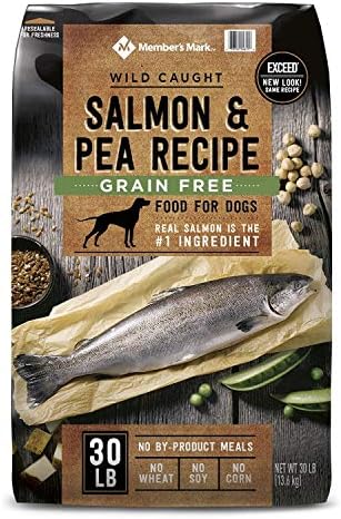 member's mark grain free salmon and pea dog food reviews