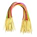 CrazyEve Circular Colorful Tube Bamboo Knitting Needles Set 18 Sizes 16
