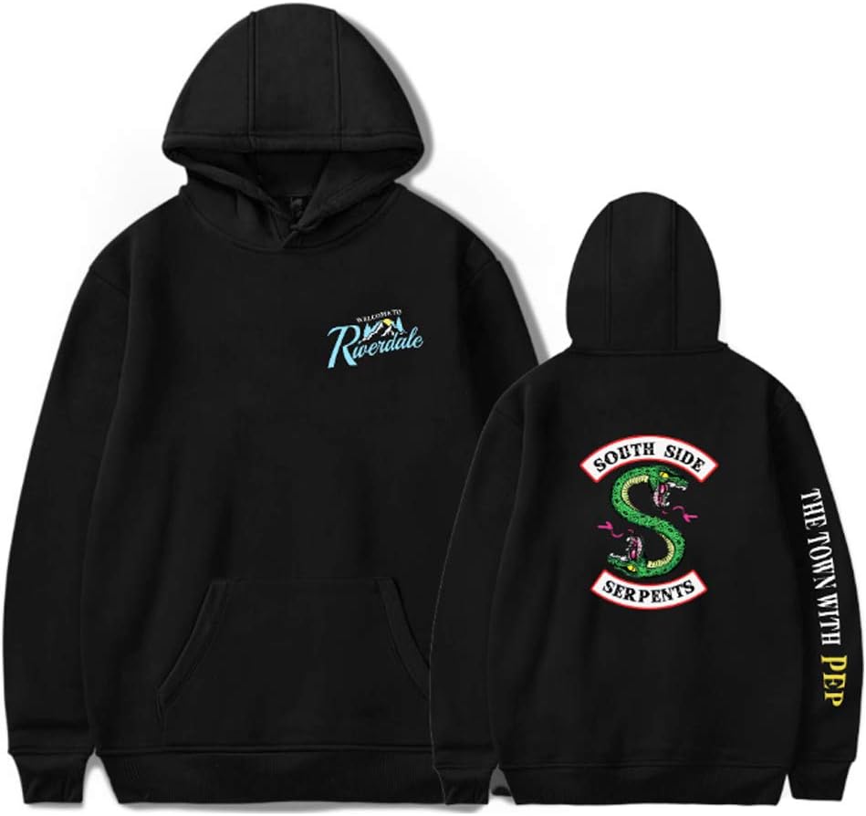 Unisex Riverdale Southside Serpents Winter Autumn Casual Hoodies Print Plus Cotton Sweater Fashion Hoodie