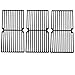 Direct store Parts DC118 Cast Iron Cooking grid Replacement for Brinkmann 810-1415-F, 810-1470, 810-8300, 810-8300-F, for Grill King 810-9325-0, set of 3 Cooking Grate (17 5/8