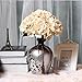 Hydrangea Silk Flowers Champagne 5 Heads SOLEDI Artificial Flower Arrangements Bunch Bridal Bouquet Wedding Bouquet for Home Garden Party Decoration Home Decor