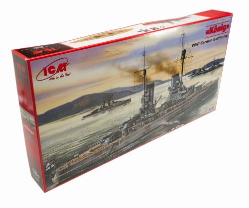ICM Models Battleship SMS Konig Building Kit
