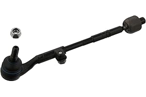 febi bilstein 38009 Tie Rod with end fitting and lock nut, pack of one