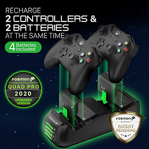 Fosmon Quad PRO 2 Controller Charger Compatible with Xbox Series X/S