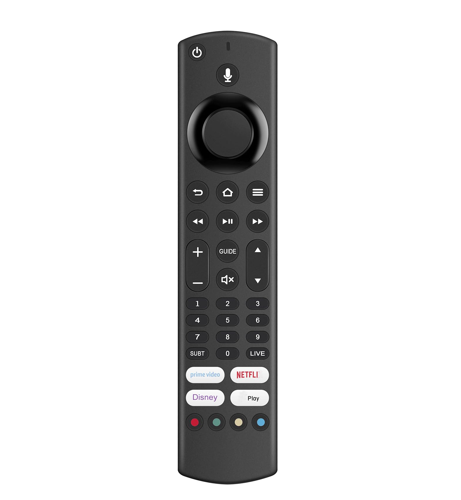 AULCMEET F4320AFR F4020AFR RM-C3255 RC39177 Replacement Remote Control Compatible with Ferguson TV F3220FR F3220AFR JVC 4K OLED TV LT-32CF600 LT-40CF700 LT-43CF700 107-001397-001