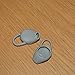 Lovinstar Sport Earbud Earplug Cover Spare Kit for Plantronics BackBeat Fit Bluetooth Headphone Ear Tip Black (Gray)