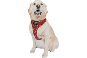 Sassy Woof Dog Adjustable Harness - Harry Potter™ - XL, Breathable Mesh, No Pull Design with Two D-Rings, Patented Design, Perfect for Extra Large Dogs - Officially Licensed