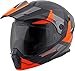 ScorpionEXO Unisex-Adult Modular/Flip Up Adventure Touring Motorcycle Helmet (Orange, Large) (EXO-AT950 Neocon)