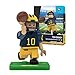 NCAA Michigan Wolverines Tom Brady Gen 2 Player Mini Figure, Small, Black