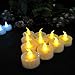 Backto20s Flameless LED Tealight Candles with Wireless Remote Control 8-pack