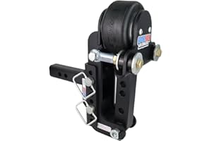 SHOCKER HITCH Shocker Air Equalizer for Weight Distribution Hitch Fits 2" Hitch has 5" Rise 2" Drop - 12,000 lbs GTW