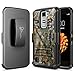 LG K7 Case, LG Tribute 5 Case, LG Treasure LTE Case, NageBee [Heavy Duty] Armor Shock Proof Dual Layer [Swivel Belt Clip] Holster with [Kickstand] Combo Rugged Case - Camouflage