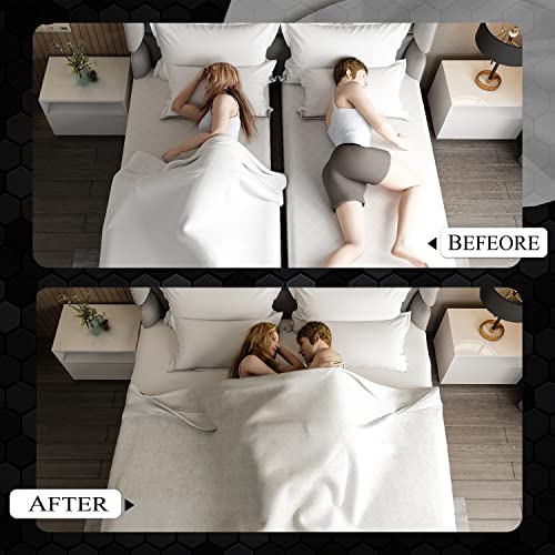 [Bed Bridge Twin to King] Split King Gap Filler for Adjustable Bed