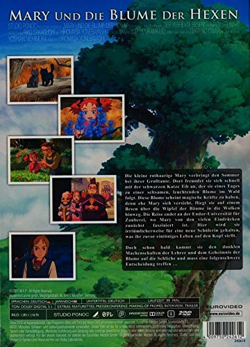 Mary Und Die Blume Der Hexen O Card Dvd Amazon De Mary Stewart Takatsugu Muramatsu Giles New Naoya Fujimaki Toshihiko Kojima Riko Sakaguchi Daisuke Kadoya Ruby Barnhill Toru Fukushi Yoshiaki Nishimura Hana Sugisaki