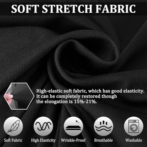 WinPower Interior Full Cover 4.90-5.30 M Saloon Car Cover Breathable Stretchable Elasticity Protection Anti-Dust Anti-Scratch for Garage Cars, 1 Piece