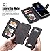 Galaxy S8 Plus Case, B BELK Detachable Magnetic Leather Wallet Large Capacity Folio Flip Card Stand Case with Removable Slim Hard PC TPU Back Cover for Samsung Galaxy S8 Plus, 6.2 Inch (Black)