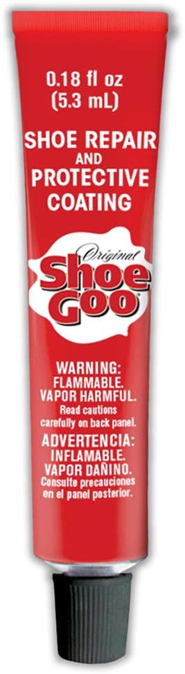 clear shoe glue