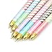 ZEHONG Gel Ink Pen Set of 6 Cute Adorable Crown Design Roller Pen Ballpoint Pen for School, Office, Family use