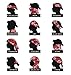 Wide Headbands Headwear Sport Sweatband for Men and Women,Workout,Yoga,12-in-1 12PCS/9PCS/6PCS Multifunction Magic Scarf