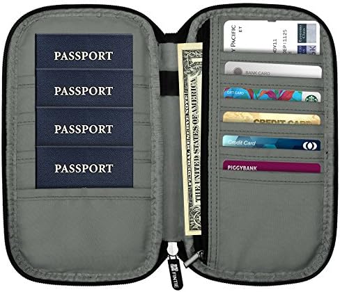 Family Passport Holder, Fintie RFID Blocking Zipper Case Document Organizer, Love Tree 2 Family Passport Holder, Fintie RFID Blocking Zipper Case Document Organizer, Love Tree